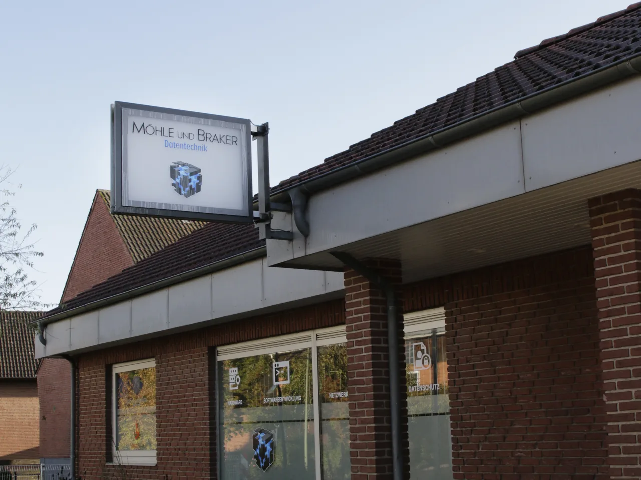 Firmensitz der Möhle und Braker Datentechnik in Wasbek